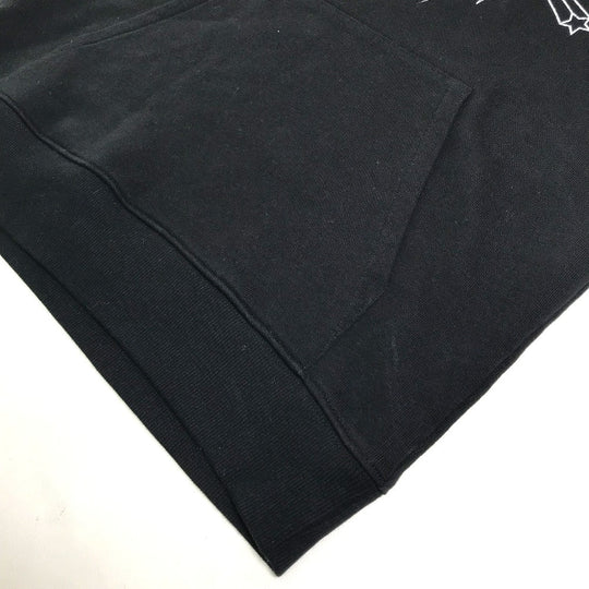 SAINT LAURENT PARIS Hoodie 605507 cotton black Jardin Majorelle Hoodie Hoodie mens XS Used Authentic
