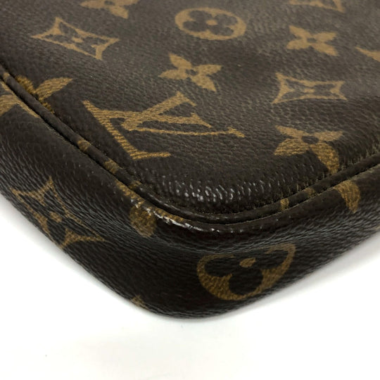 LOUIS VUITTON Accessory pouch M51980 Monogram canvas Brown Pochette Accessoires