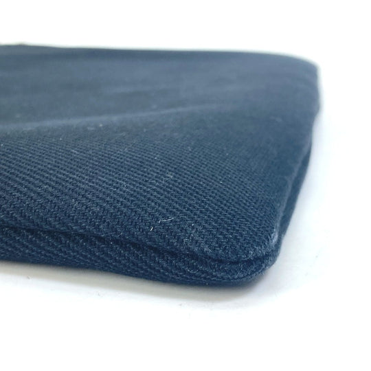 SAINT LAURENT PARIS Clutch bag 581369 Canvas / leather black RIVE GAUCHE mens Used Authentic