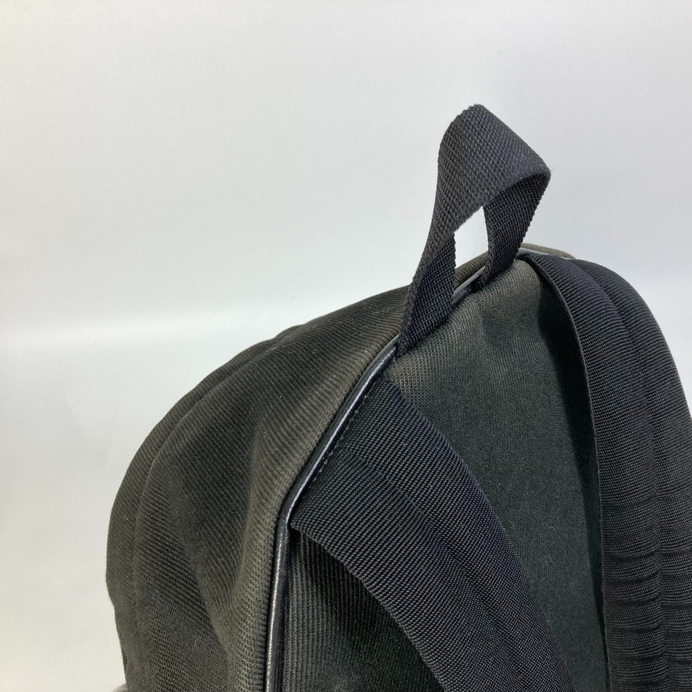 SAINT LAURENT PARIS Backpack 360206 canvas black Bag bag Studs unisex(Unisex) Used Authentic