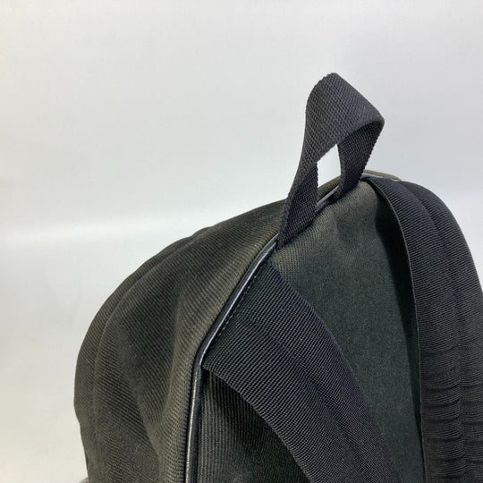 SAINT LAURENT PARIS Backpack 360206 canvas black Bag bag Studs unisex(Unisex) Used Authentic