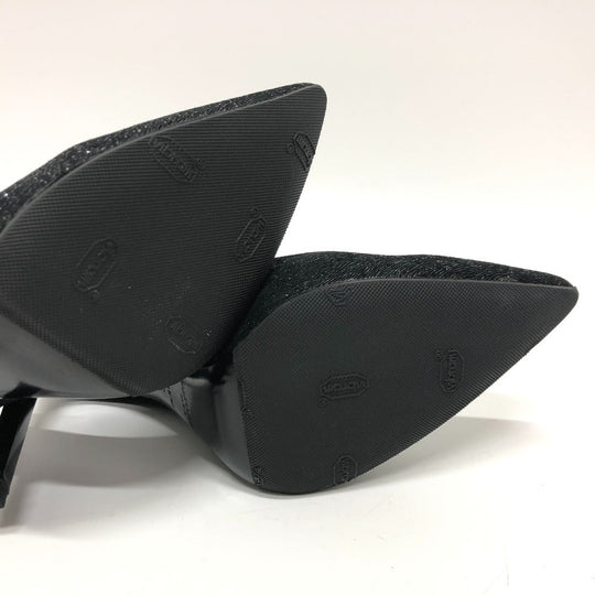 SAINT LAURENT pumps 315534 Leather, Leather black Women 36 Used Authentic