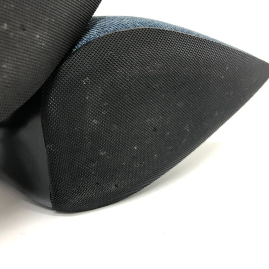 SAINT LAURENT pumps 416482 denim , denim blue denim Women 36 Used Authentic