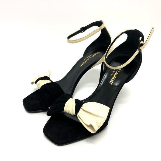SAINT LAURENT PARIS pumps 521499 leather black By color 36