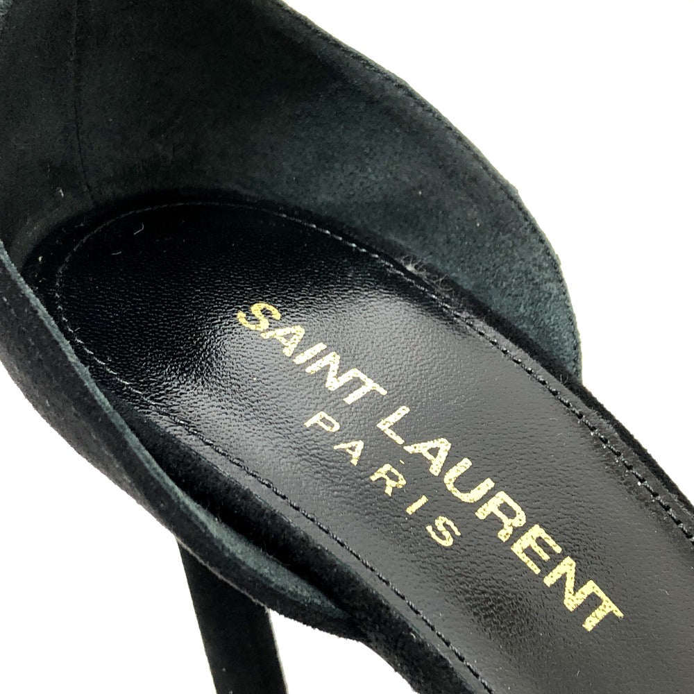 SAINT LAURENT PARIS pumps 521499 leather black By color 36
