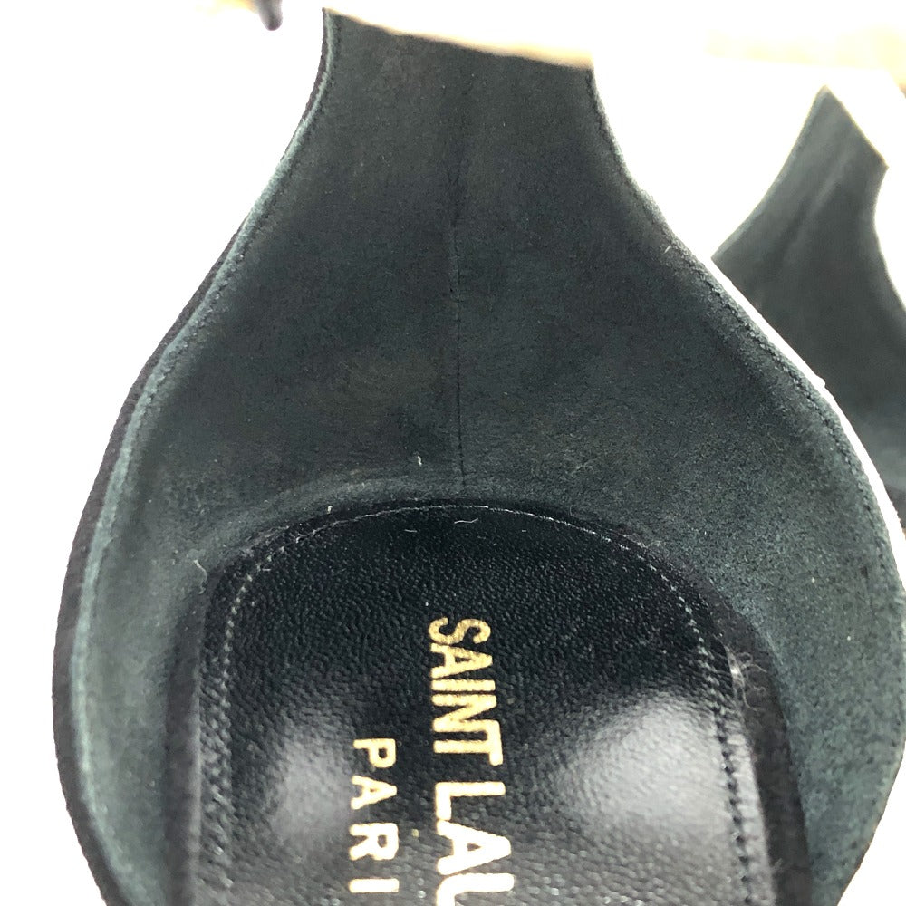 SAINT LAURENT PARIS pumps 521499 leather black By color 36
