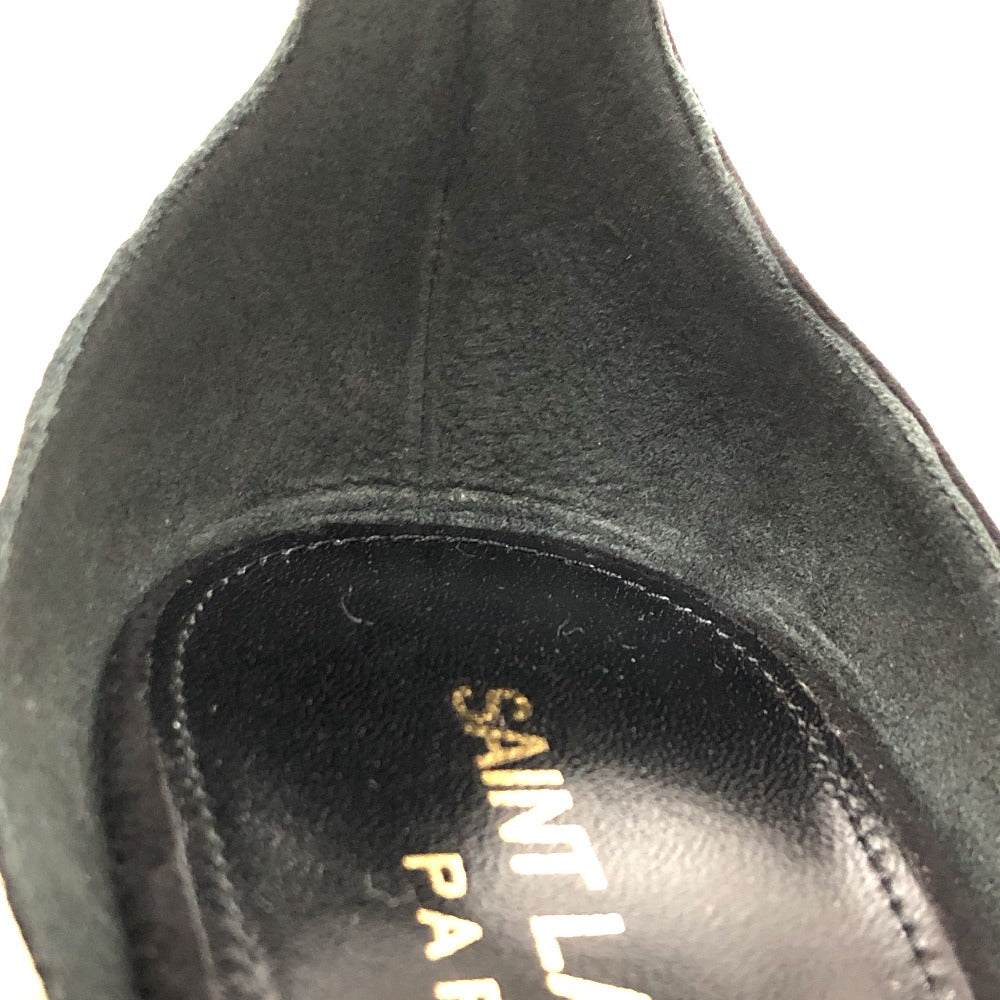 SAINT LAURENT PARIS pumps 521499 leather black By color 36