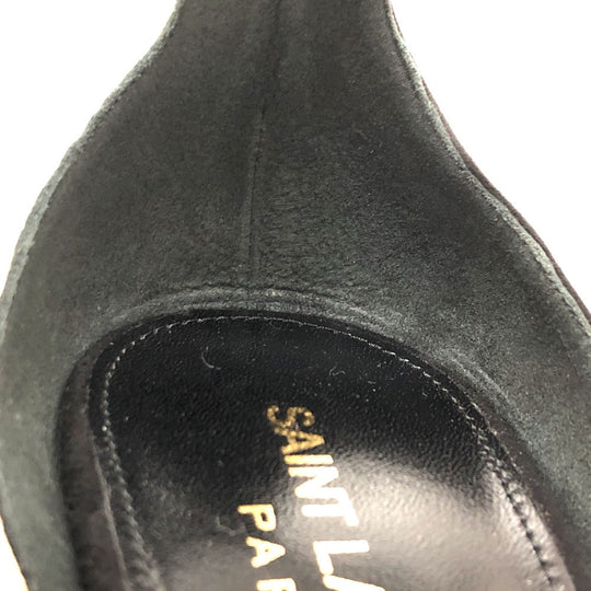 SAINT LAURENT PARIS pumps 521499 leather black By color 36