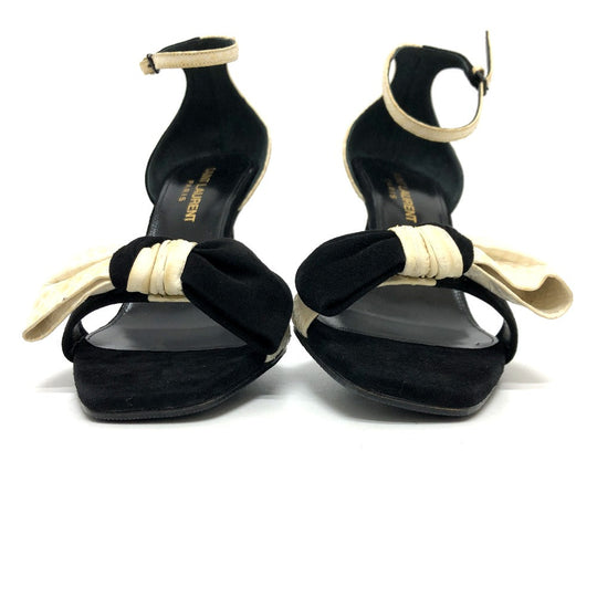 SAINT LAURENT PARIS pumps 521499 leather black By color 36