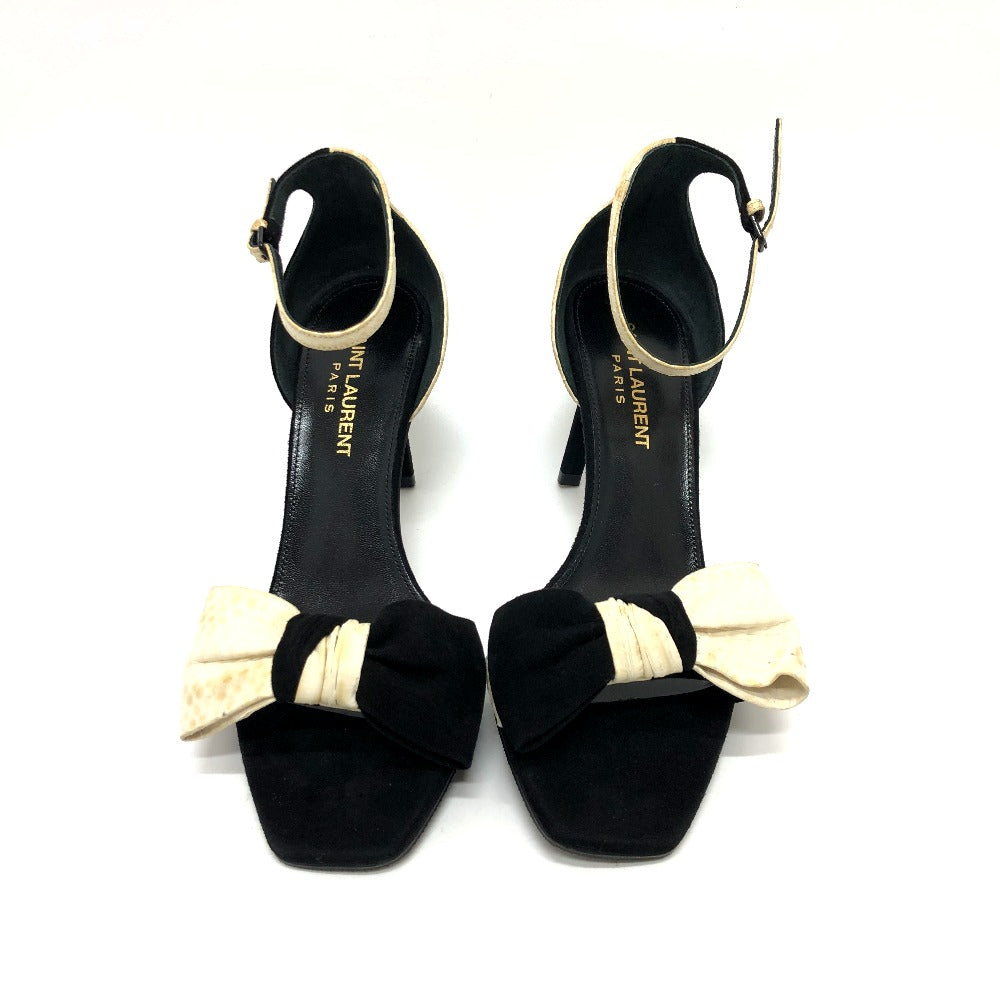 SAINT LAURENT PARIS pumps 521499 leather black By color 36