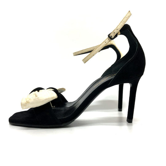 SAINT LAURENT PARIS pumps 521499 leather black By color 36