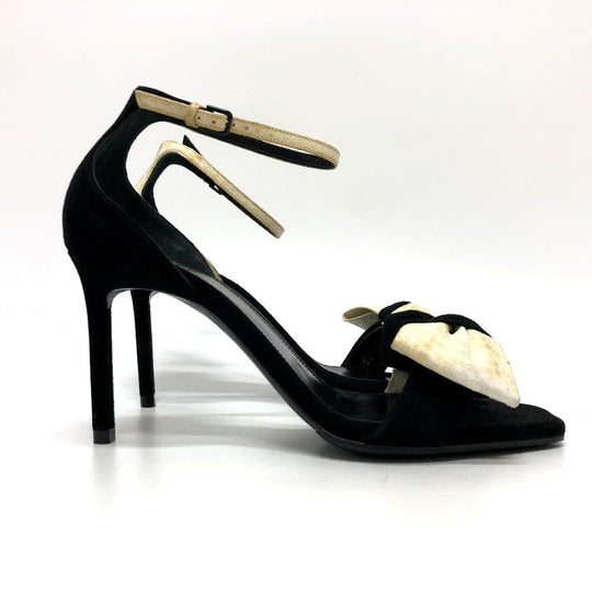 SAINT LAURENT PARIS pumps 521499 leather black By color 36