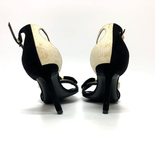 SAINT LAURENT PARIS pumps 521499 leather black By color 36