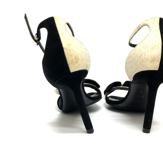 SAINT LAURENT PARIS pumps 521499 leather black By color 36