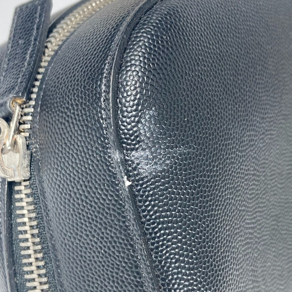 SAINT LAURENT PARIS Business bag 342606 leather black Classic Museum mens Used Authentic