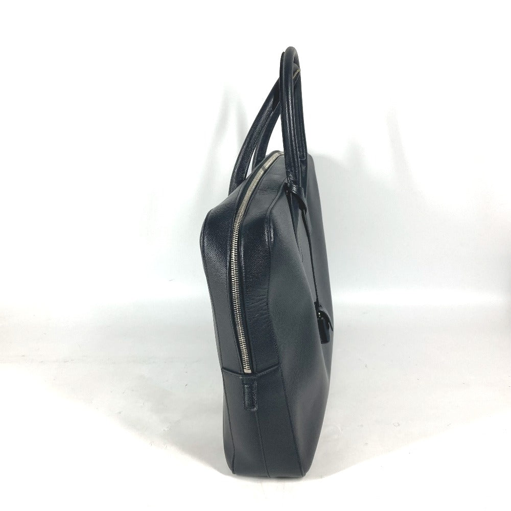 SAINT LAURENT PARIS Business bag 342606 leather black Classic Museum mens Used Authentic