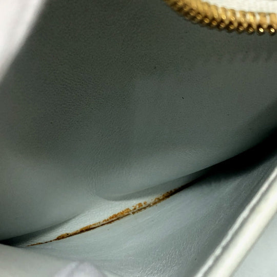 LOEWE Handbag leather white Americana 28 Women Used Authentic