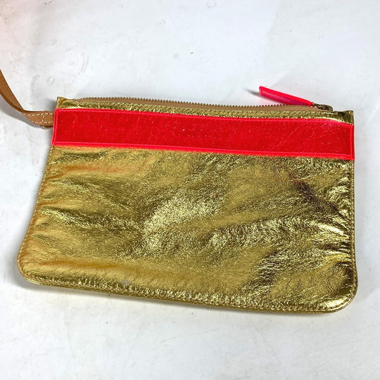 LOEWE Handbag Plastics, Leather Orange With porch Amazona 32 anagram logo Women Used Authentic