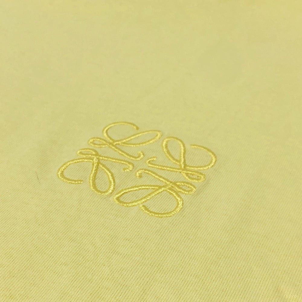 LOEWE Short sleeve T-shirt cotton yellow apparel tops short sleeves anagram Women XS Used Authentic
