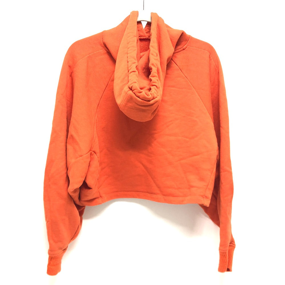 LOEWE Hoodie S359Y22X18 cotton Orange Leather logo patch Anagram Women ‚l Used Authentic