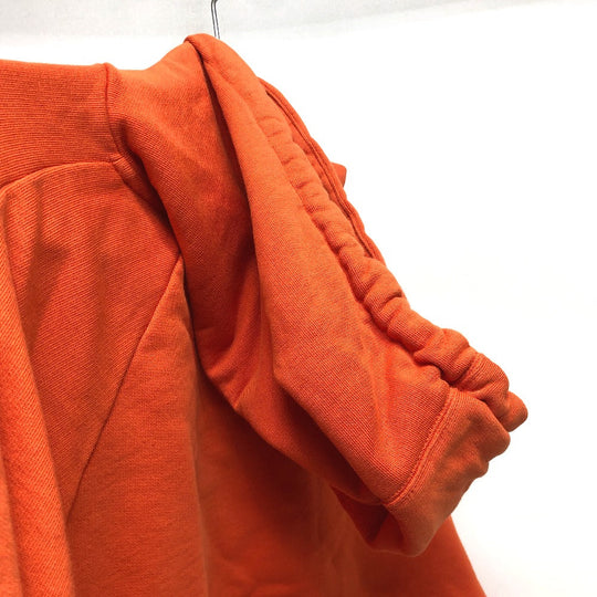LOEWE Hoodie S359Y22X18 cotton Orange Leather logo patch Anagram Women ‚l Used Authentic