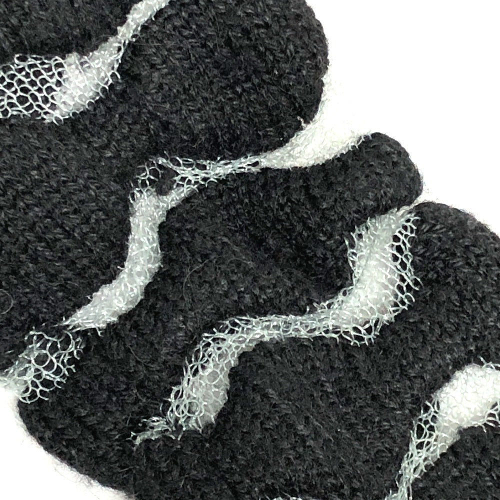 LOEWE sweater S540Y14K15 wool black Volume Sleep Women XS Used Authentic