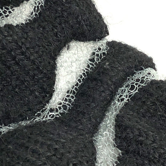 LOEWE sweater S540Y14K15 wool black Volume Sleep Women XS Used Authentic