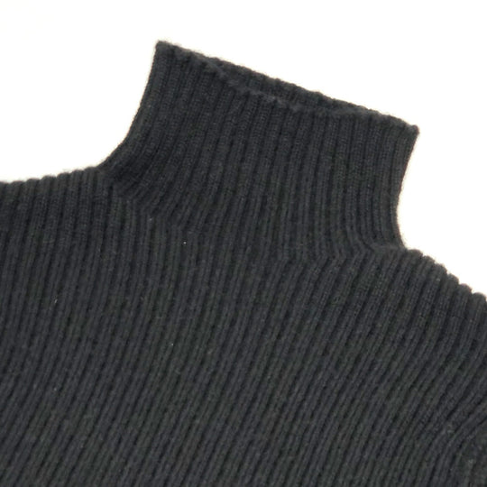 LOEWE sweater S540Y14K15 wool black Volume Sleep Women XS Used Authentic
