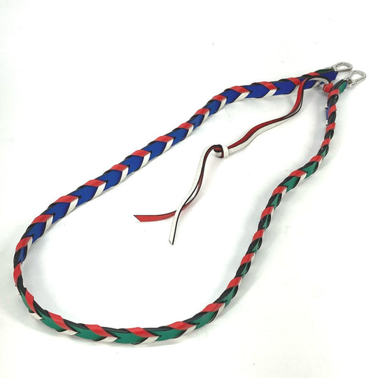 LOEWE Shoulder strap leather multicolor Braid