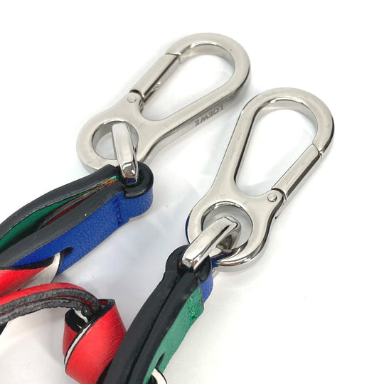 LOEWE Shoulder strap leather multicolor Braid
