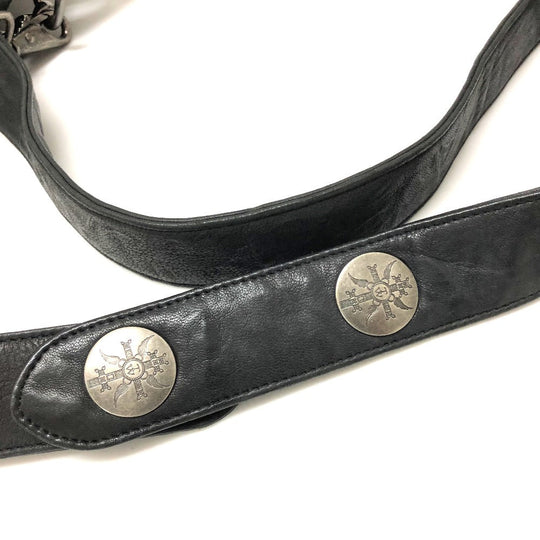 THOMAS WYLDE Shoulder Bag leather black 2WAY