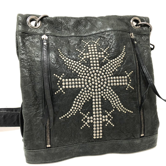 THOMAS WYLDE Shoulder Bag leather black 2WAY