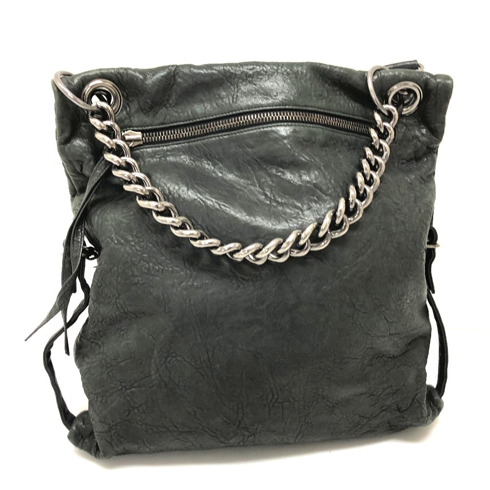 THOMAS WYLDE Shoulder Bag leather black 2WAY