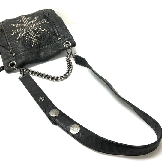 THOMAS WYLDE Shoulder Bag leather black 2WAY