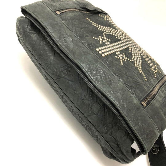 THOMAS WYLDE Shoulder Bag leather black 2WAY