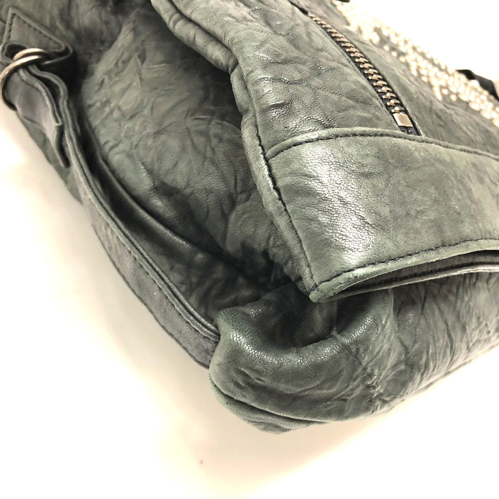 THOMAS WYLDE Shoulder Bag leather black 2WAY