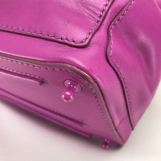 THOMAS WYLDE Handbag leather Pink purple type Men's Women Handbag unisex(Unisex) Used Authentic