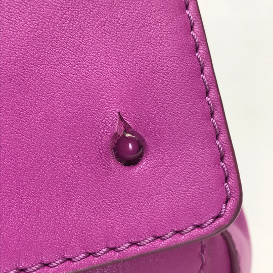 THOMAS WYLDE Handbag leather Pink purple type Men's Women Handbag unisex(Unisex) Used Authentic