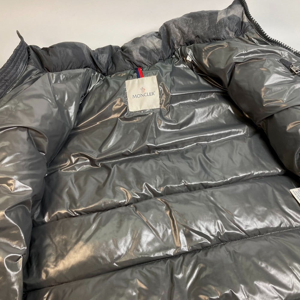 MONCLER Down jacket 53214 down Gray type camouflage MAYA mens 1 Used Authentic