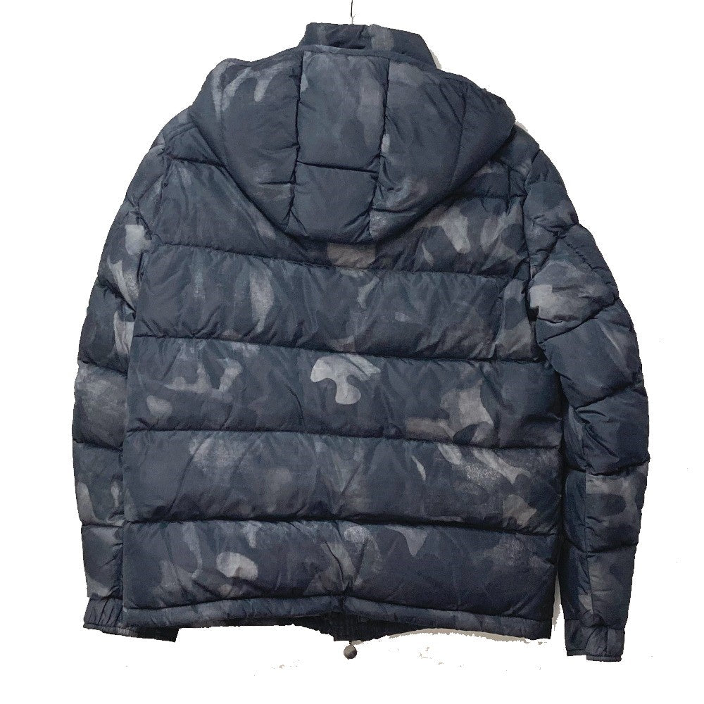 MONCLER Down jacket 53214 down Gray type camouflage MAYA mens 1 Used Authentic