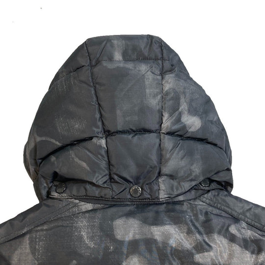 MONCLER Down jacket 53214 down Gray type camouflage MAYA mens 1 Used Authentic