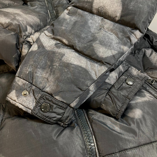 MONCLER Down jacket 53214 down Gray type camouflage MAYA mens 1 Used Authentic