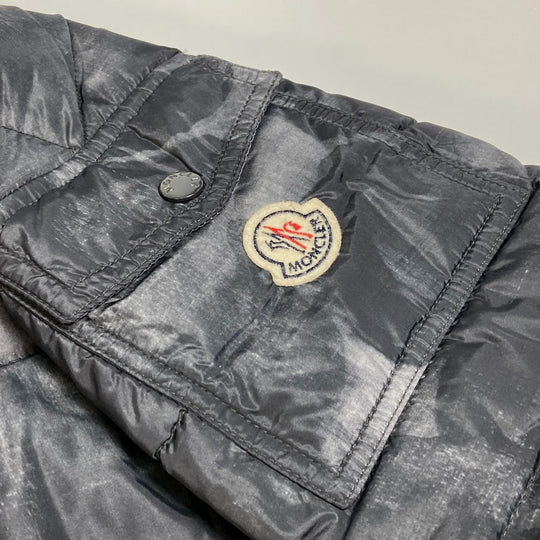 MONCLER Down jacket 53214 down Gray type camouflage MAYA mens 1 Used Authentic