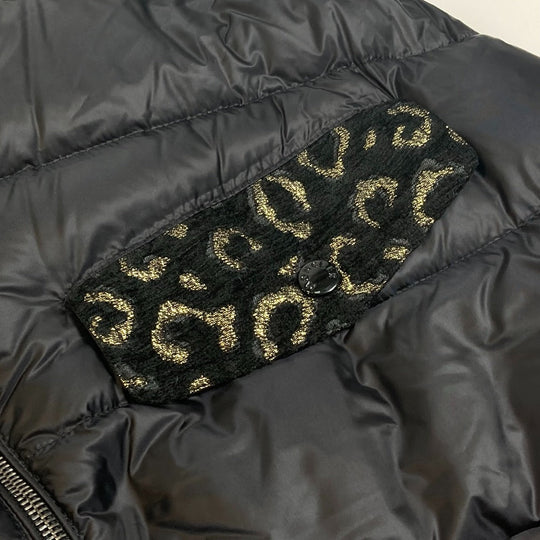 MONCLER down coat Nylon black SUISEN Women 00 Used Authentic