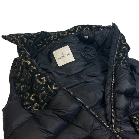 MONCLER down coat Nylon black SUISEN Women 00 Used Authentic