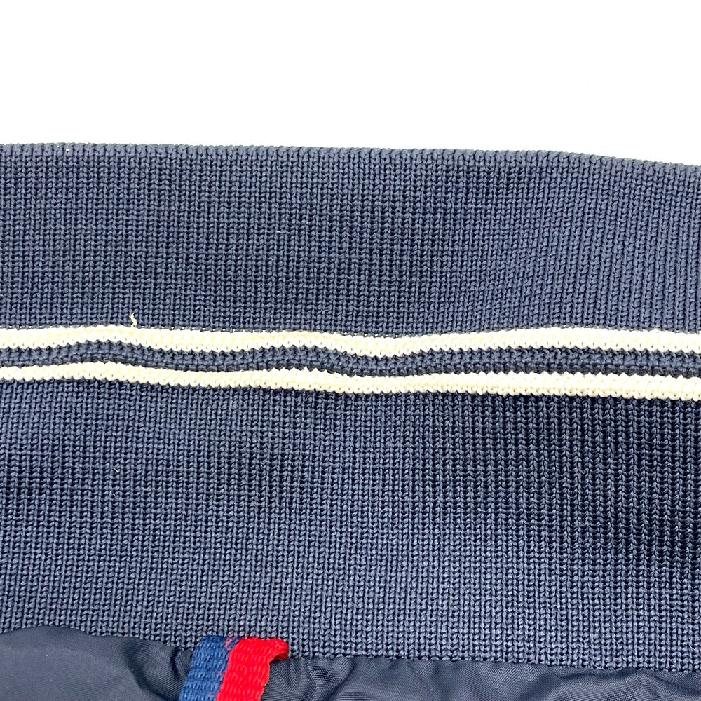 MONCLER Nylon jacket 4114505 Nylon Navy Logo patch LEVENS Levans mens 1 Used Authentic