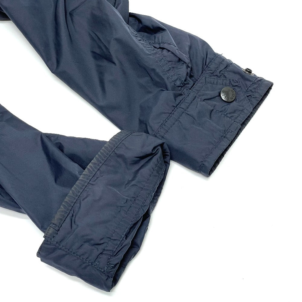 MONCLER Nylon jacket 4114505 Nylon Navy Logo patch LEVENS Levans mens 1 Used Authentic