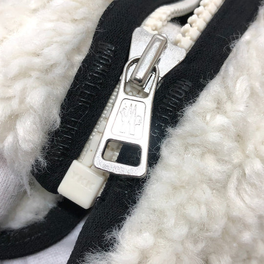 MONCLER Jacket polyester white Long sleeve 7 Moncler Front Hiroshi Fujiwara Collection Off-White Logo mens XS Used Authentic