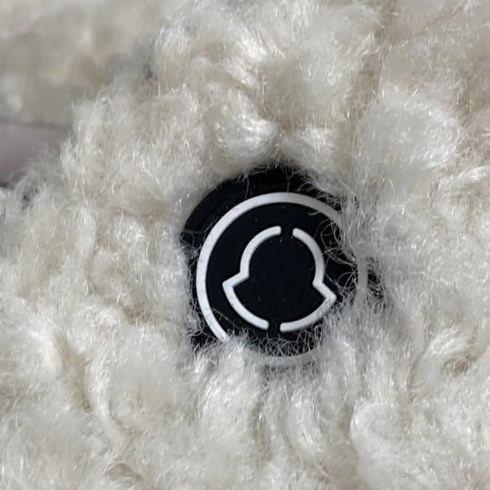 MONCLER Jacket polyester white Long sleeve 7 Moncler Front Hiroshi Fujiwara Collection Off-White Logo mens XS Used Authentic
