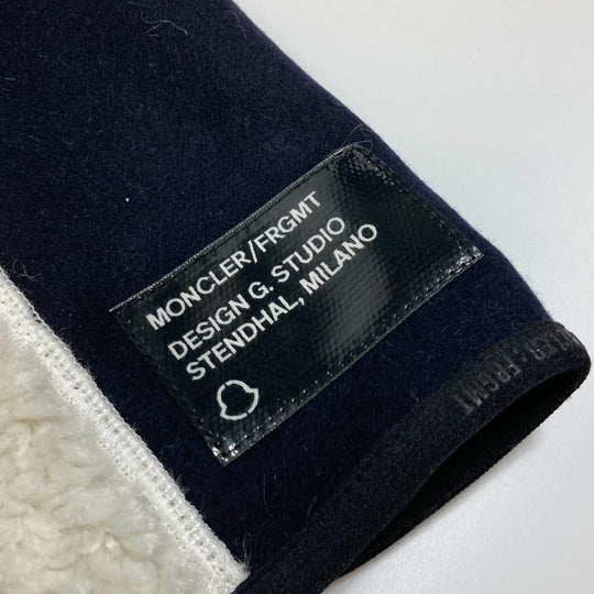 MONCLER Jacket polyester white Long sleeve 7 Moncler Front Hiroshi Fujiwara Collection Off-White Logo mens XS Used Authentic